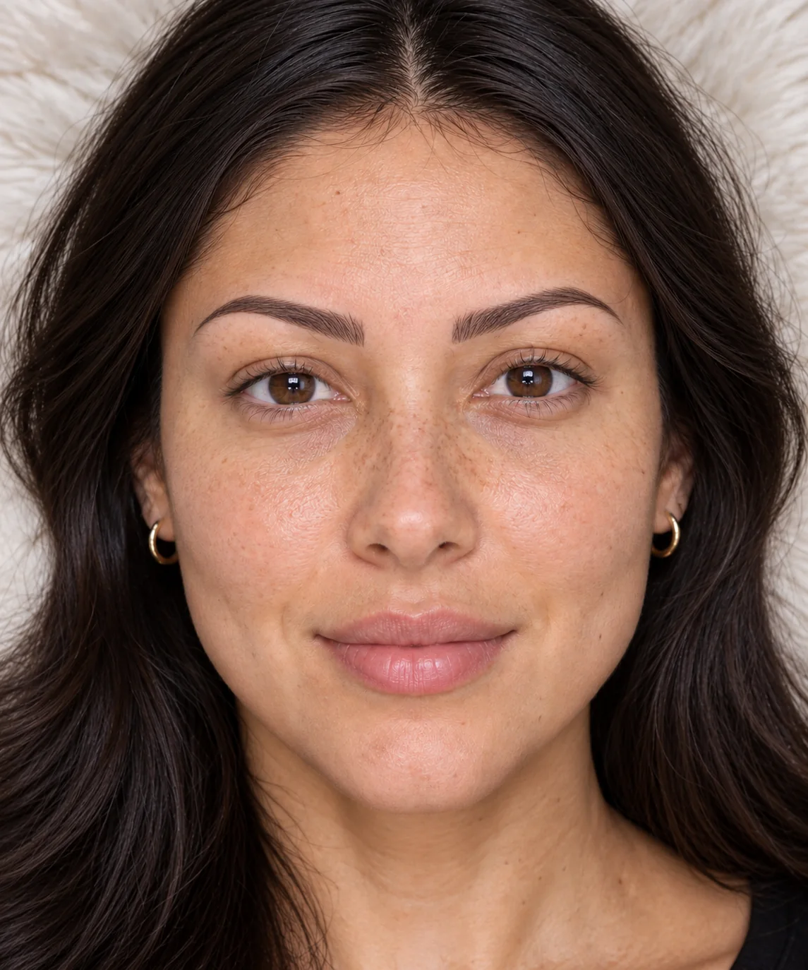Brows after permanent makeup