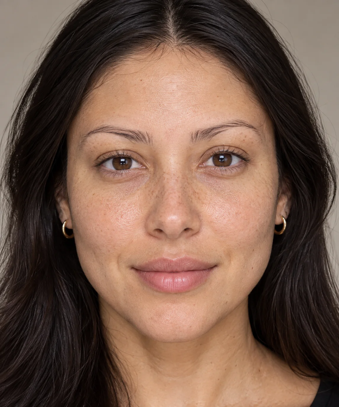 Brows before permanent makeup