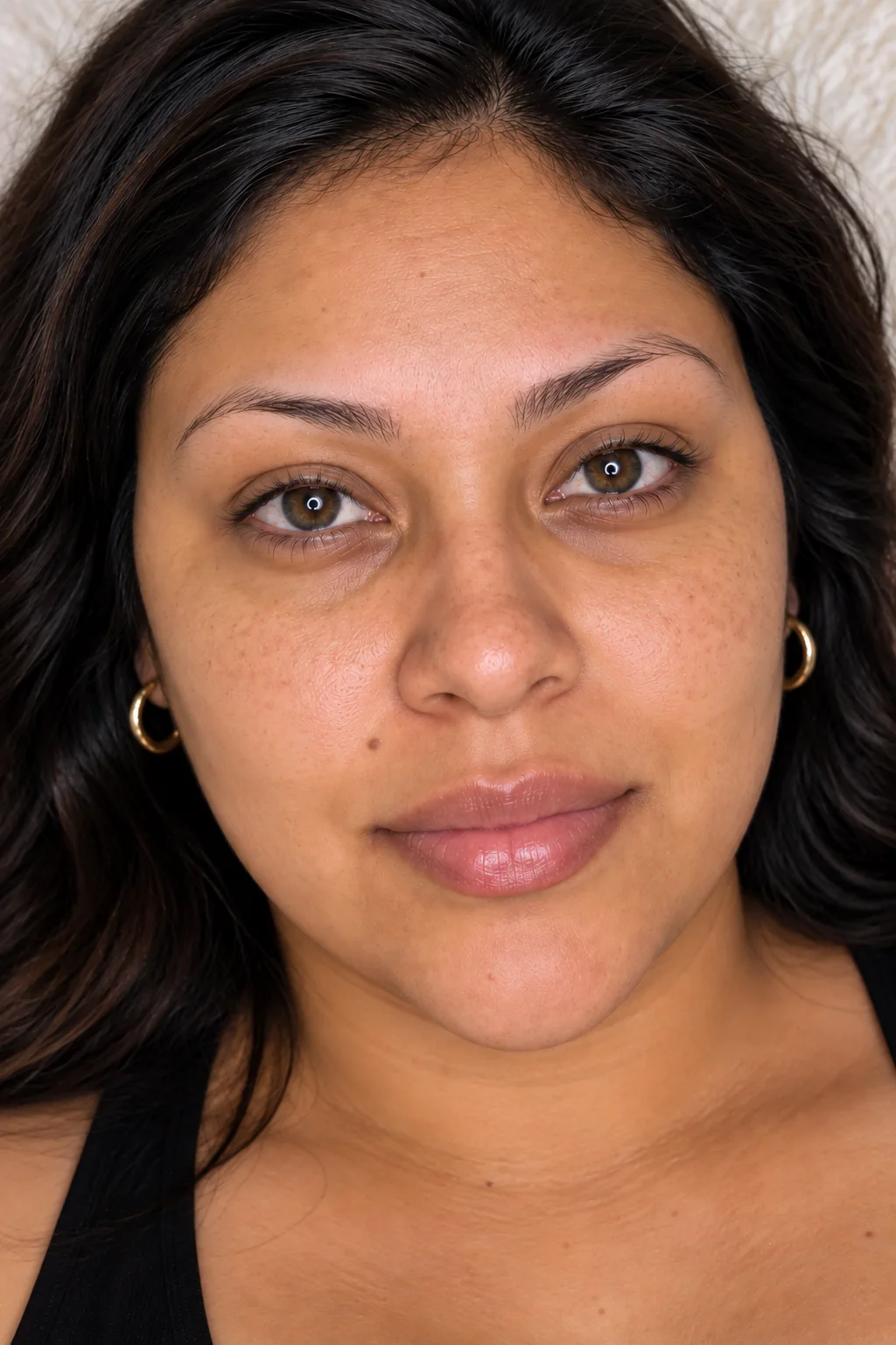 Brows before permanent makeup