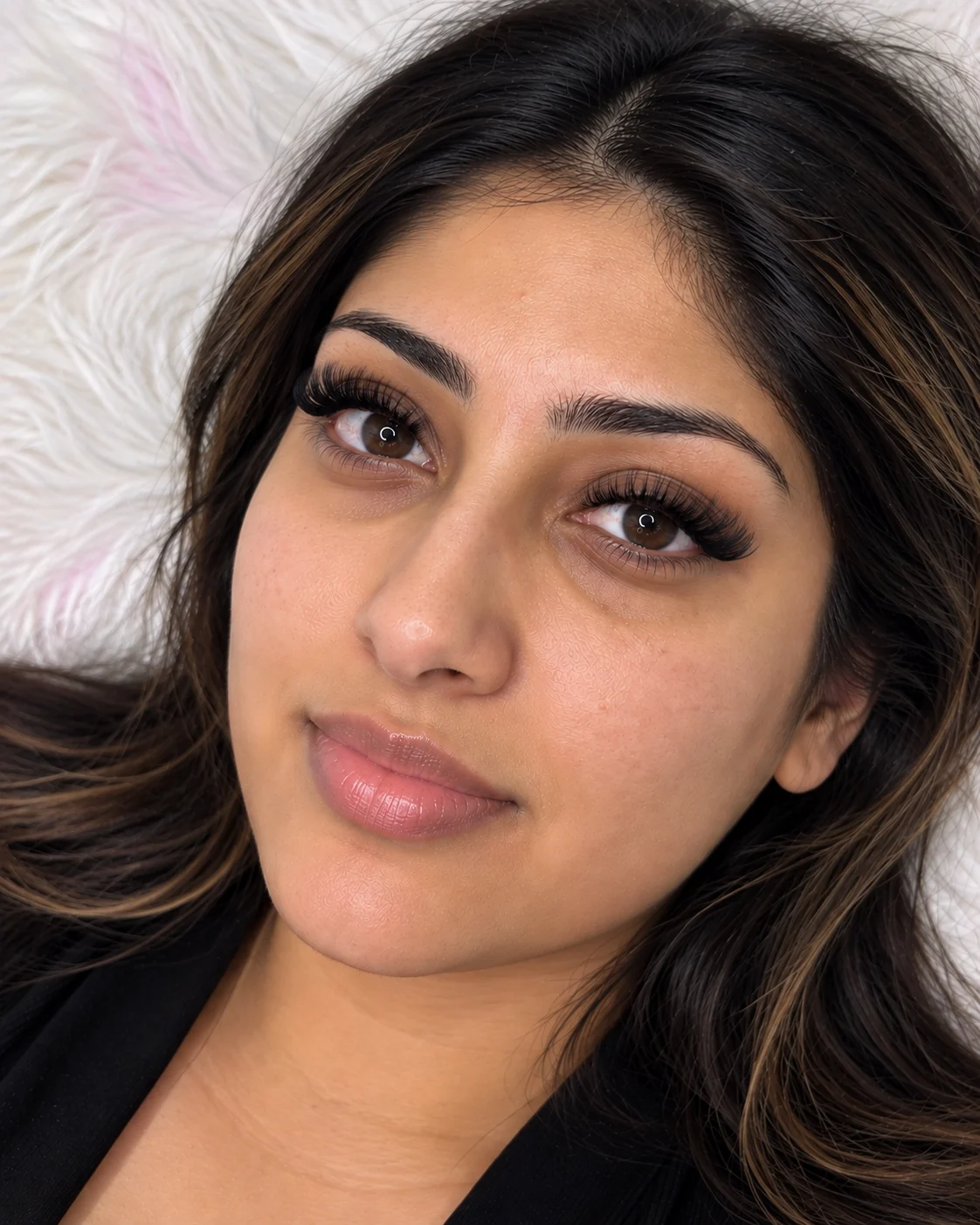 Lashes after extensions