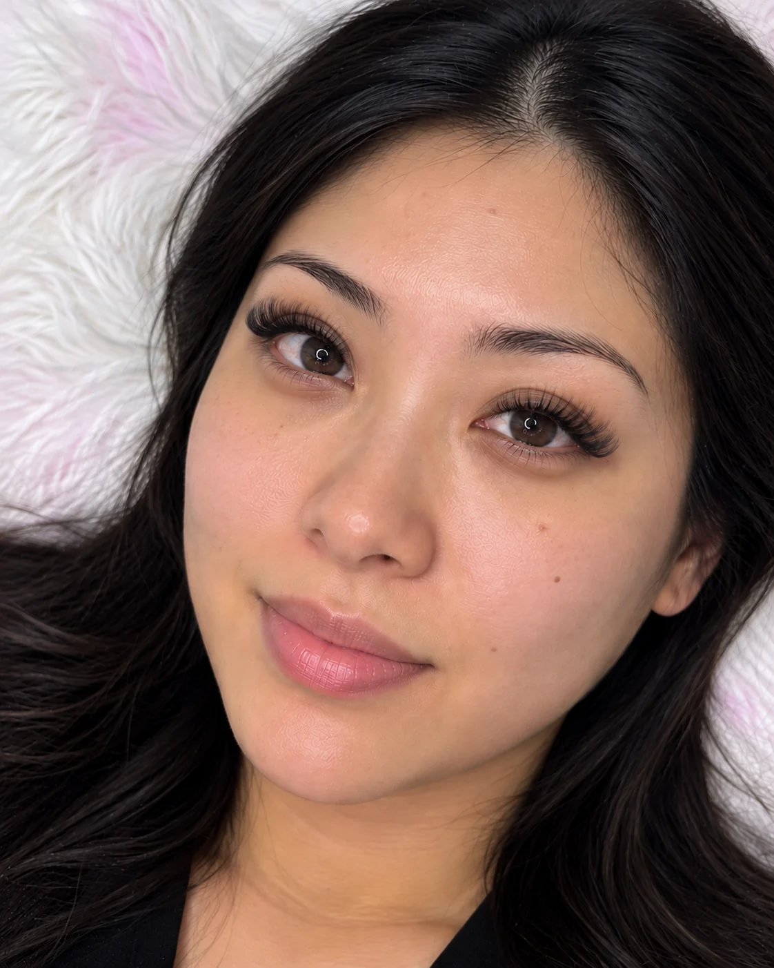 Lashes after extensions
